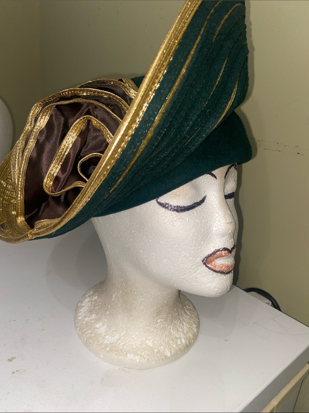 Beautiful Stylish Dress Hat / Church Hat by Jody g for Sylvia
